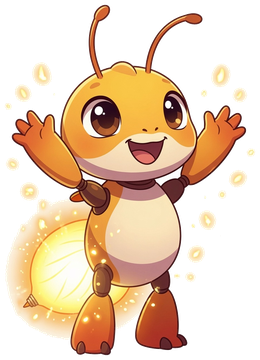Spark the firefly cheering