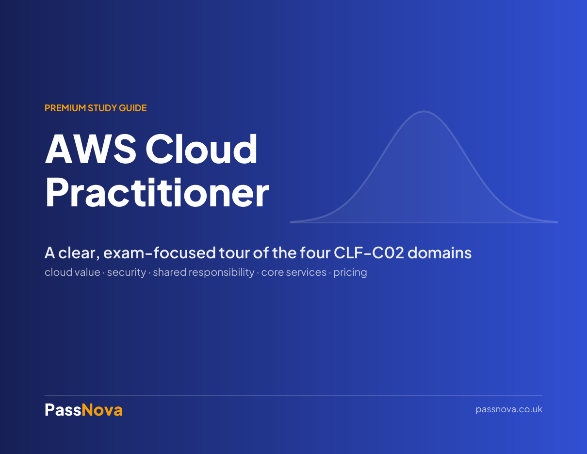 AWS Cloud Practitioner study guide cover