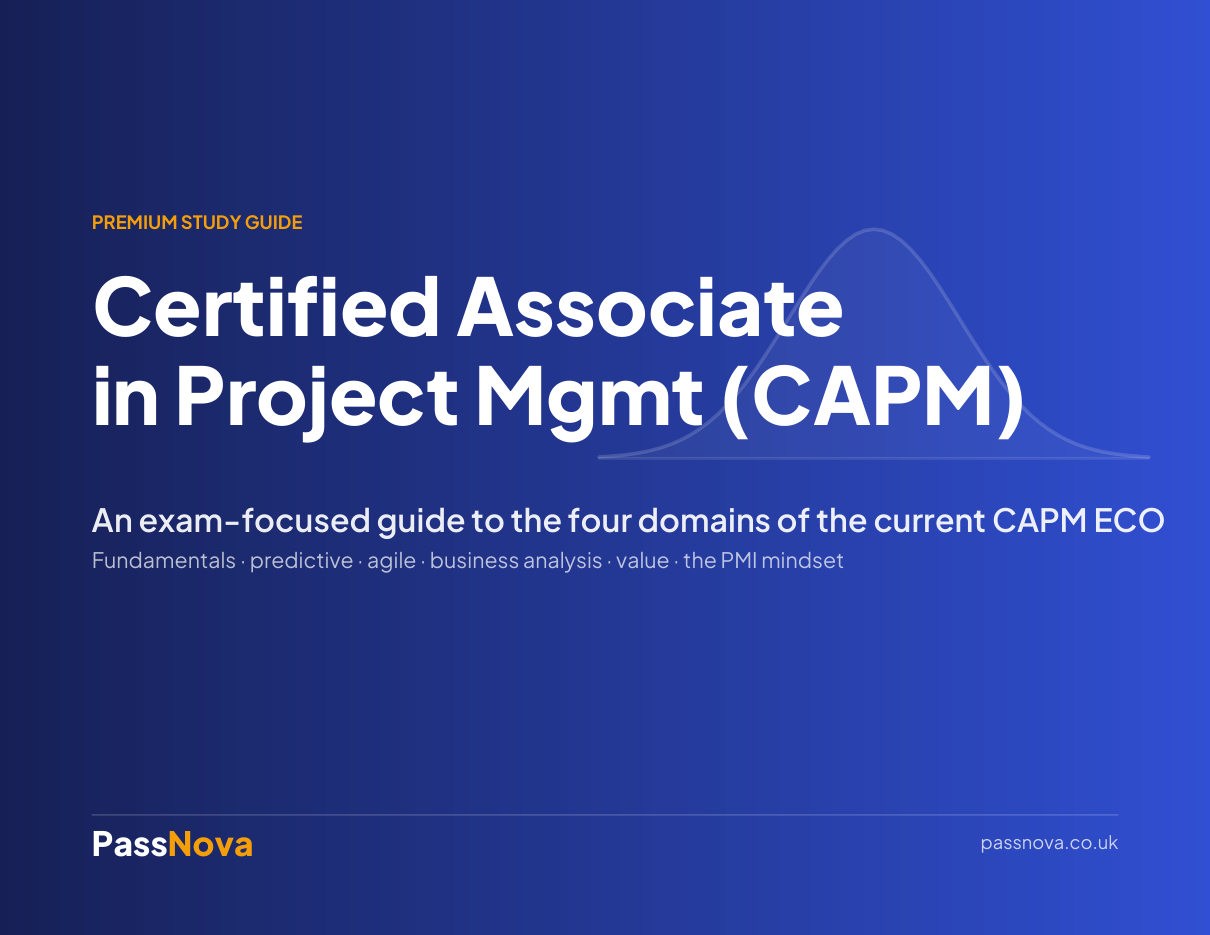 CAPM study guide cover