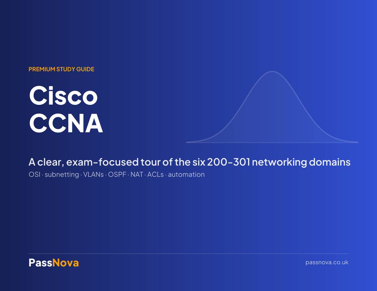 Cisco CCNA study guide cover