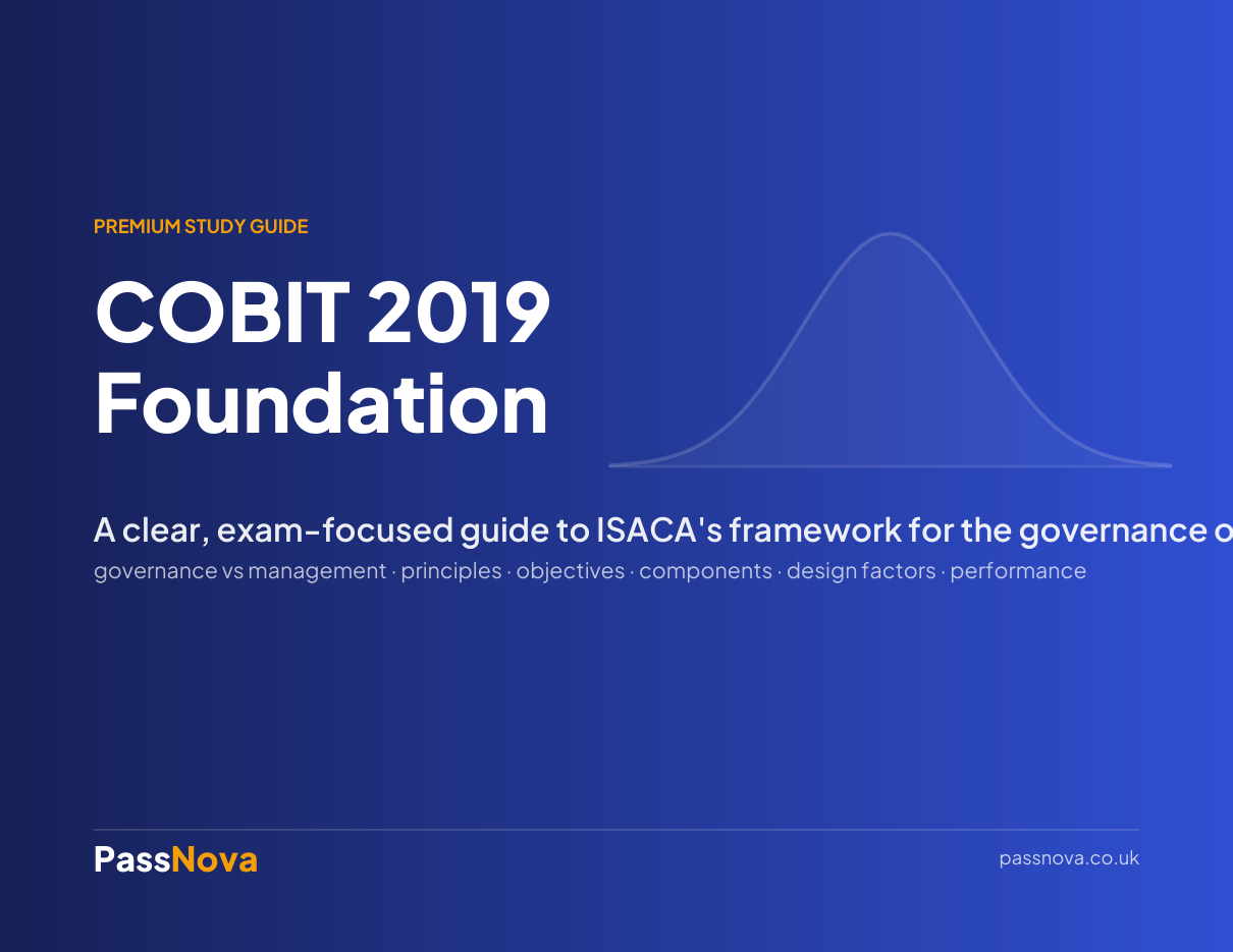COBIT Foundation study guide cover
