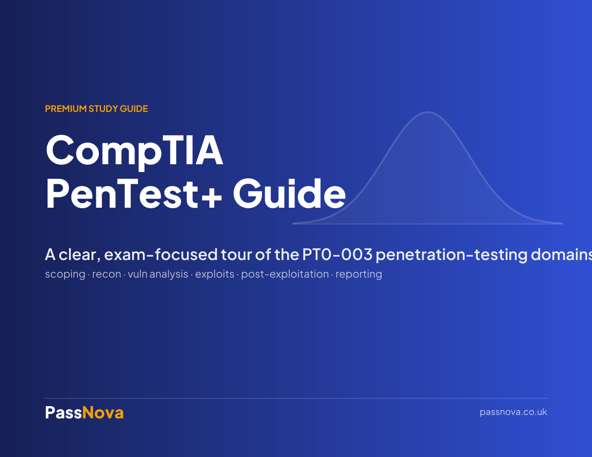 CompTIA PenTest+ study guide cover
