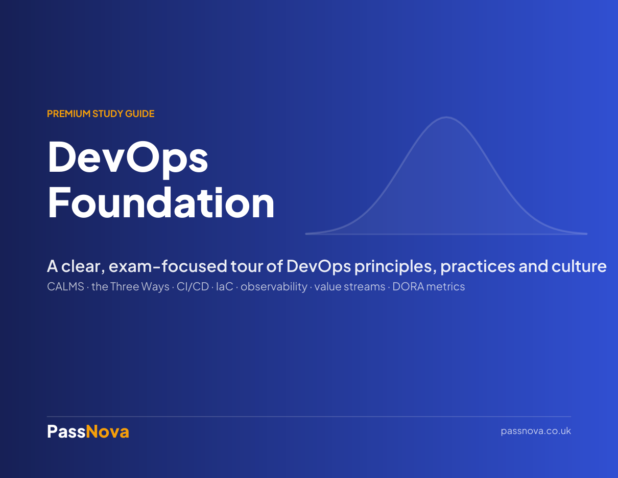 DevOps Foundation study guide cover
