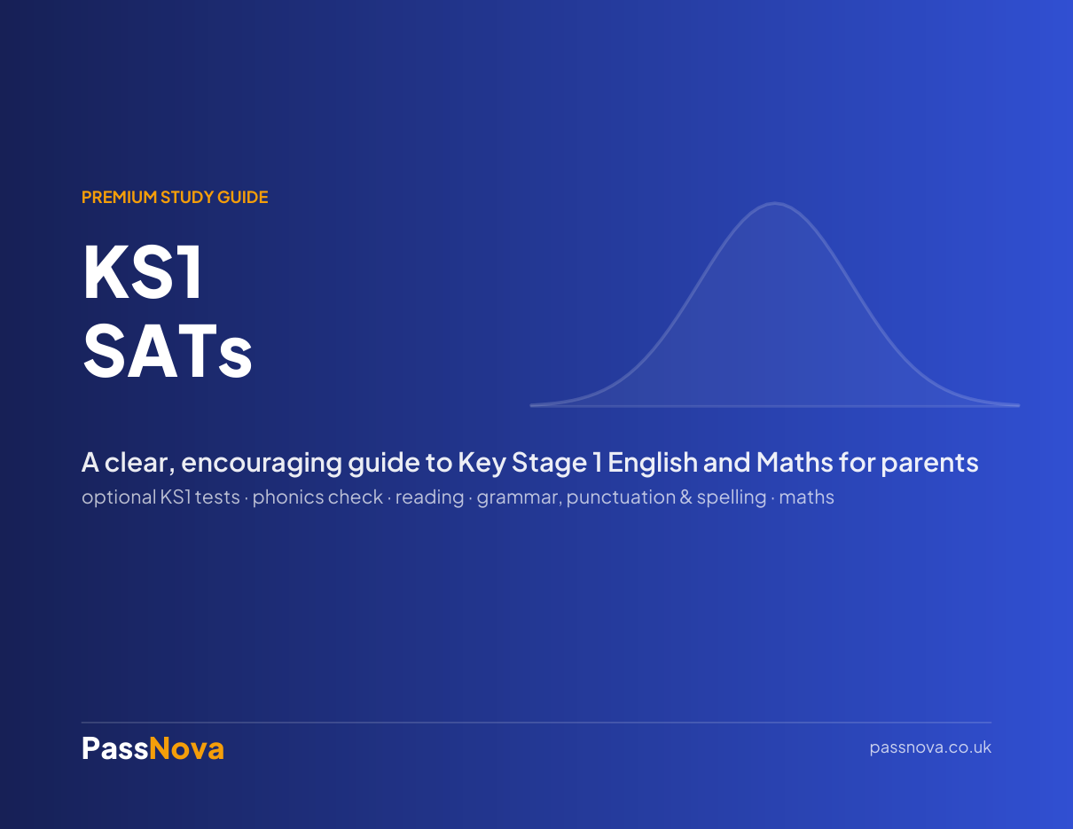 KS1 SATs study guide cover