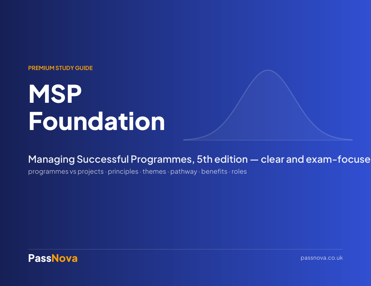 MSP Foundation study guide cover