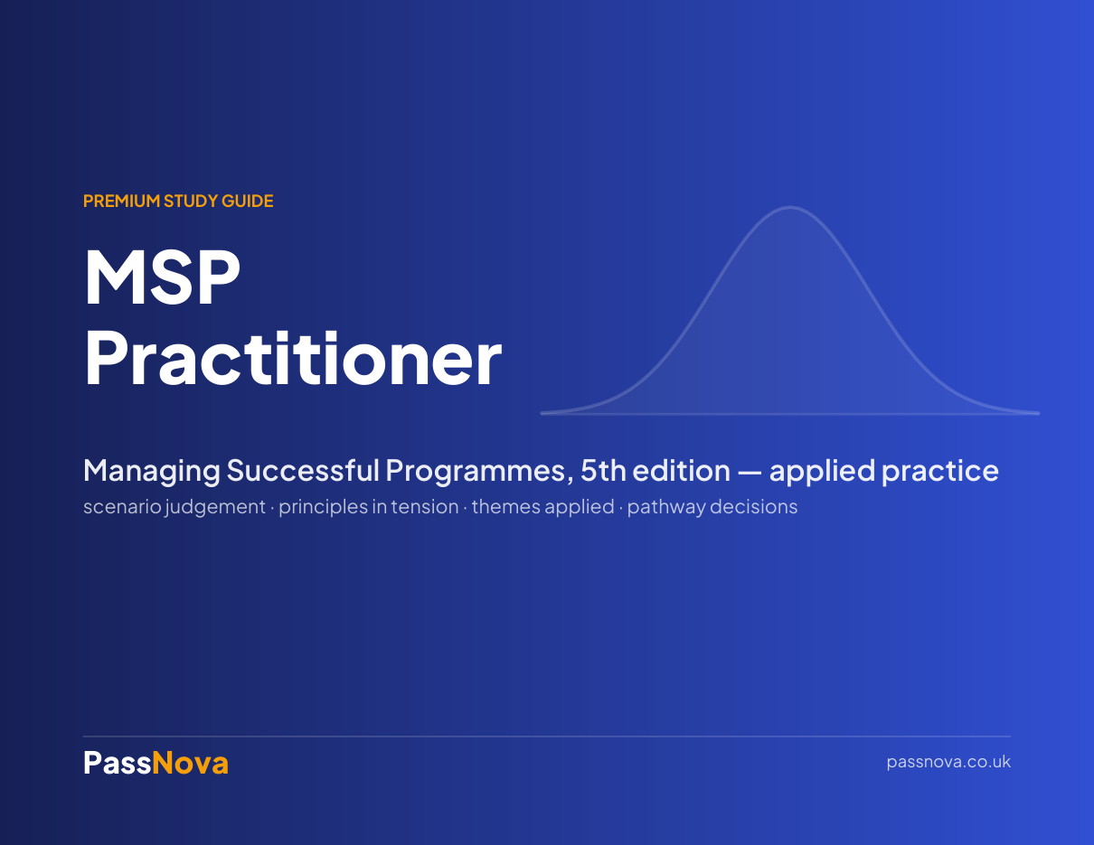 MSP Practitioner study guide cover