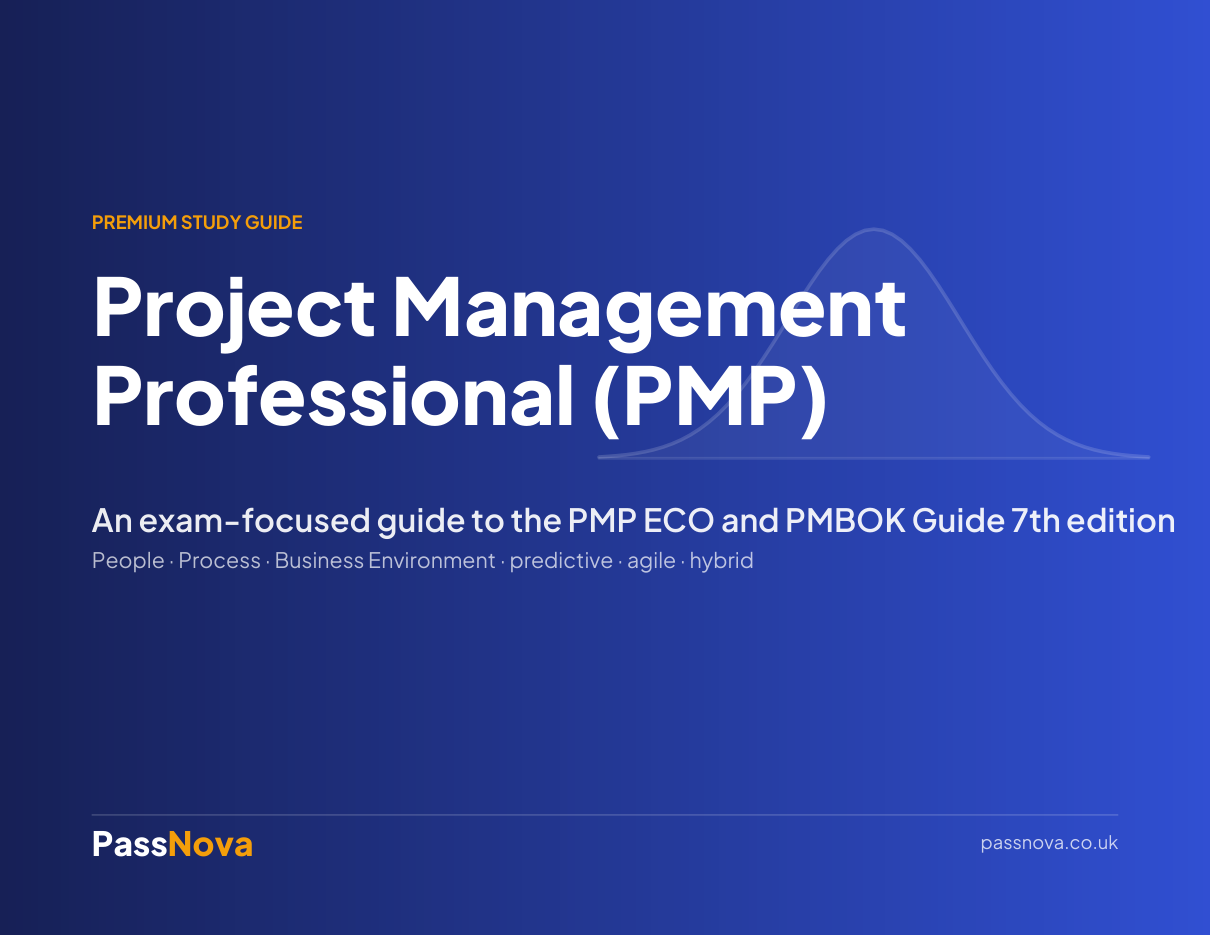 PMP study guide cover